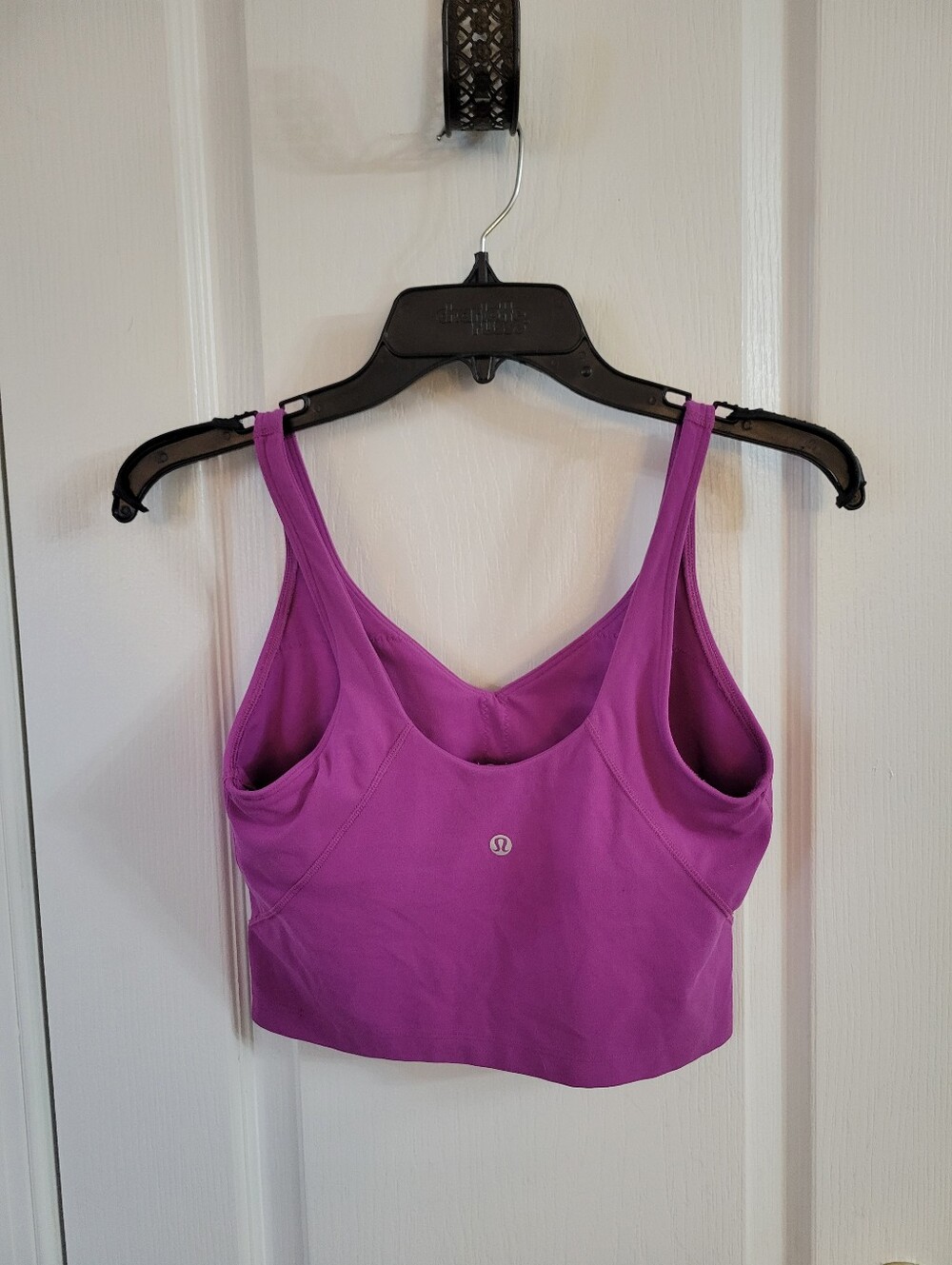 Lululemon Align Crop Tank Top Vivid Plum Purple Light Support A/B Cup Size 8 - Picture 2 of 8